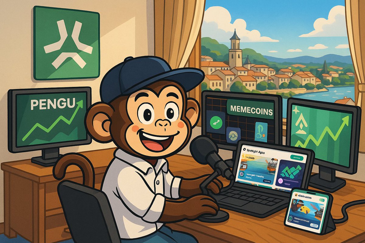 On est en live sur <a href="/AbstractChain/">Abstract</a> la famAbs ✳️📹

Le mois d'Août s'arrete pas ? Nous non plus 🪖

👉 Abstract August : des memecoins s'envolent 🚀
👉 Actus Abstract + général 🗞️ : $Pengu, coins etc.
👉 On joue et on chill une petite heure

Lien pour rejoindre en commentaire ⬇️