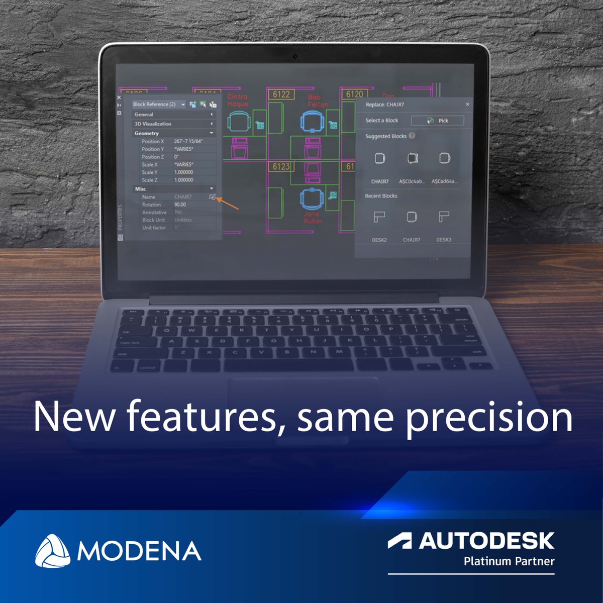 ModenaBIM's tweet image. Still doing things the long way in AutoCAD?

The latest features in AutoCAD are built to save time and boost productivity. With Smart Blocks, Activity Insights, and Markup Assist, you’ll work faster, smarter, and more intuitively.

Learn more: modena.co.za/whats-new-in-a…

#ModenaBIM