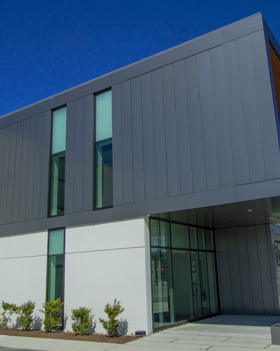 AltiumBuilding's tweet photo. Throwback to one of our standout projects with Beedie Construction .Completed 7 years ago, this building features: • 6" V-Groove Light Cherry Longboard• Alpolic 4mm MZG Grey ACM Panels
A timeless combination of texture and tone.
📞604-574-1233 ✉️info@altiumbuildingcorp.com https://t.co/DtWrr1EBJ5
