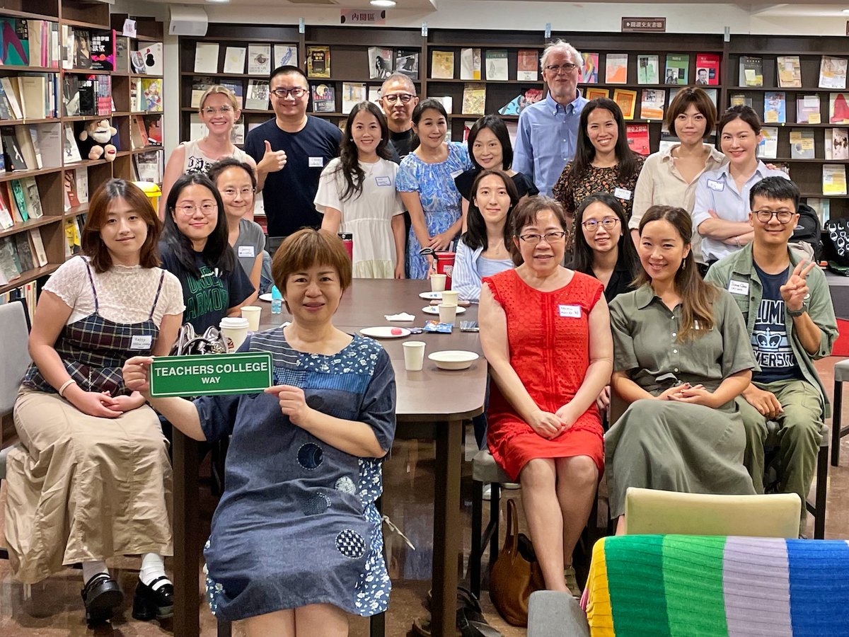TeachersCollege's tweet image. Thank you to our #TCAlumni for recently joining us in Taiwan! This special gathering featured insight from Jessica Kay Lee (M.A. &apos;22), who discussed her meditation expertise. 

Curious about opportunities for TC alumni? 👉 Get involved: brnw.ch/21wUPpa