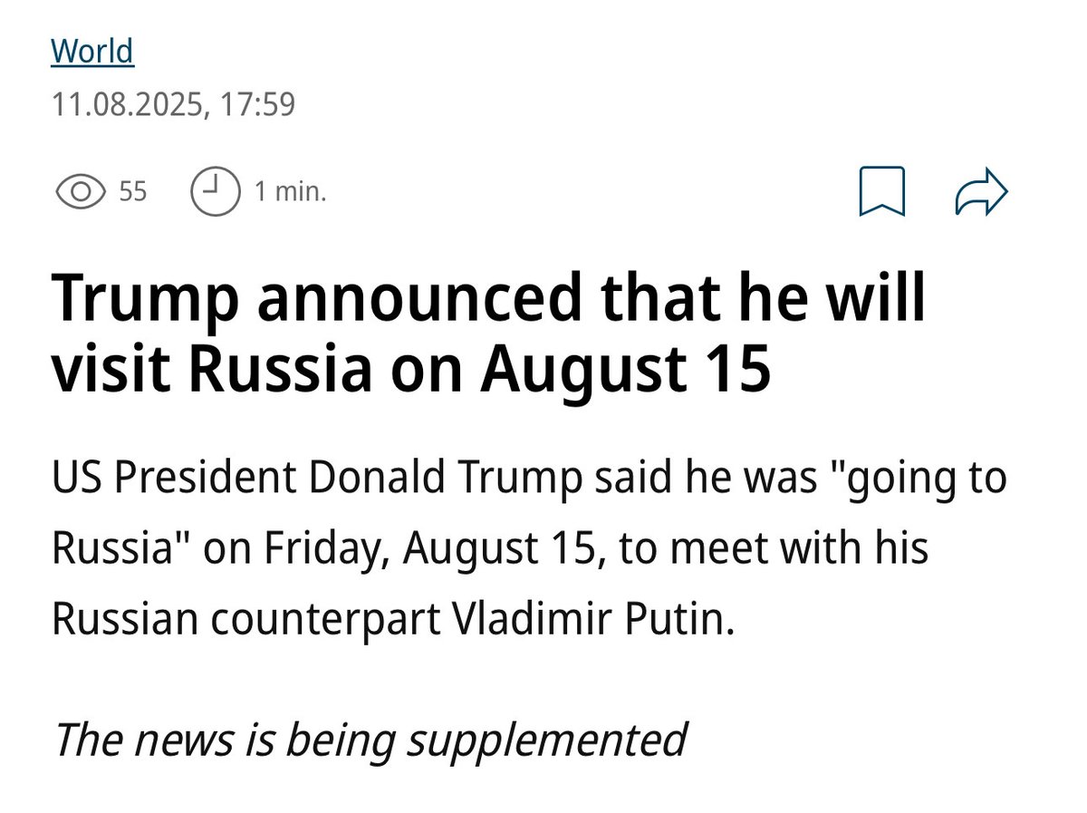 Trump admits Alaska is part of Russia. And it's not clear whether it's dementia or just his policy.