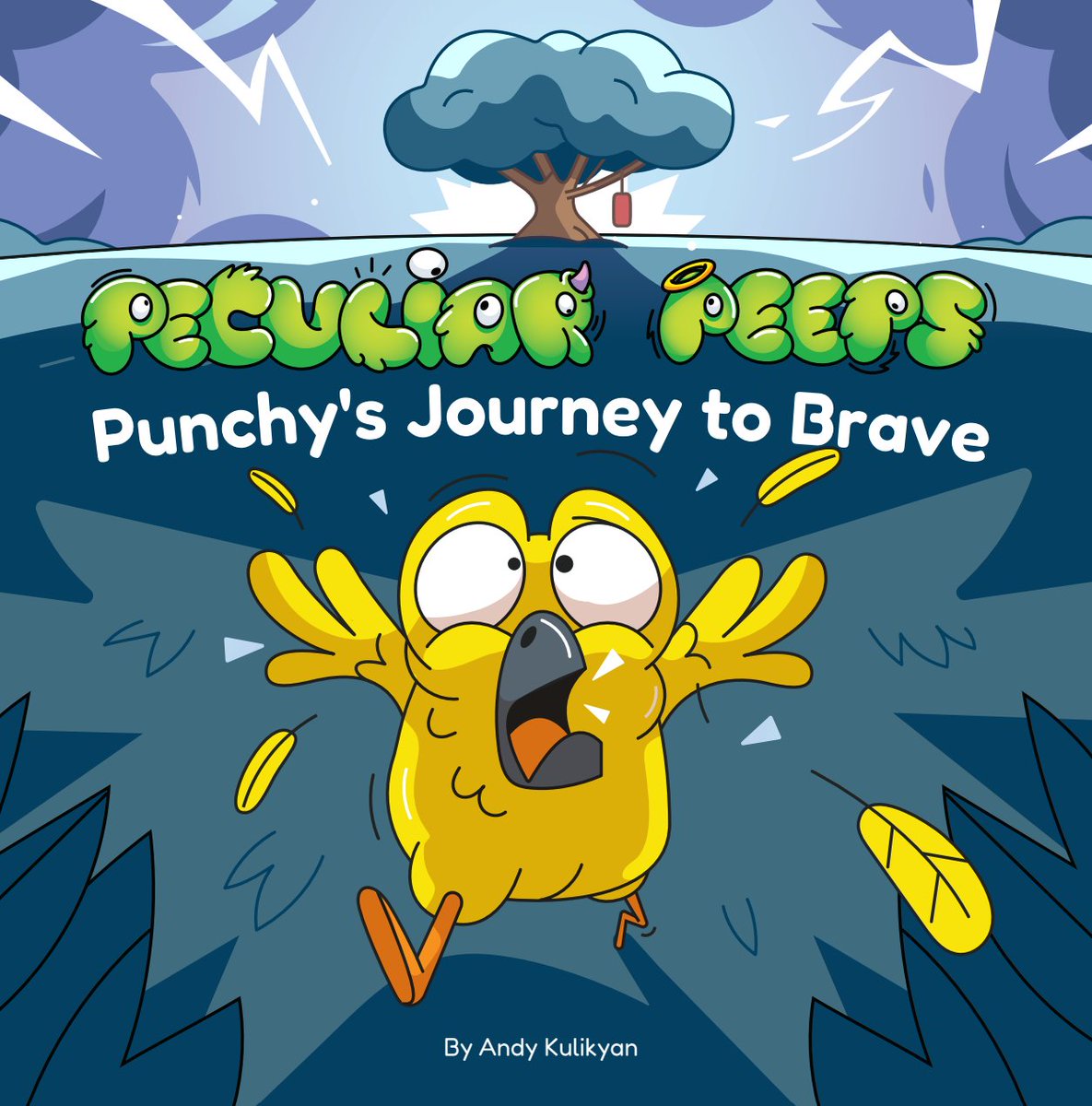 🐥 BREAKING CHIRP 🐥

We are excited to announce that the very first book in the Peculiar Peeps series is on the way.

Title: Punchy's Journey to Brave 💪

🐣 Immersive illustrations on every single page

🐣 10" x 10" hardcover kids’ storybook

🐣 36 pages of adventure, suspense,