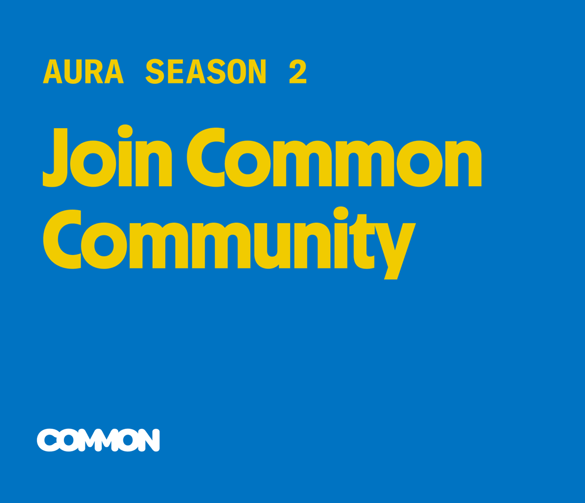 Aura Quest 101 is live: Join the Common Community 🐮

5 Aura | 5K limit

Join now: common.xyz/common/quests/…

Next Aura Quest drops in an hour 👀