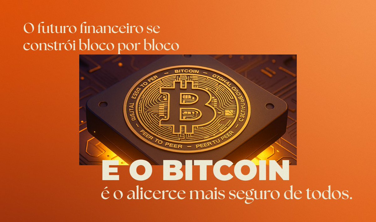 Pronto para construir seu futuro sobre uma base sólida de verdade com # bitcoin? 🔸Oferta LIMITADA (21 mi) = escudo anti-inflação. 🔸 Já vale +US$  2.4 TRI no mercado, à frente de muitos