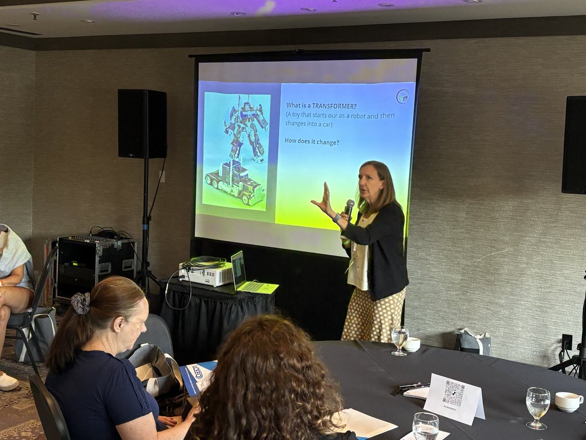 At the ELA Summer Symposium Larry Swartz leads a breakout session for Grade 4-5 teachers called Better Reading Now while Adrienne Gear works with Grade 6-7  presenting Reading Power - Transform.