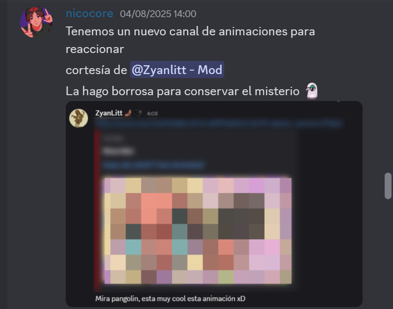 updates_NicoCor's tweet photo. 🕵️‍♂️leaks🕵️‍♂️
Se suponia que @NicoCoreTop iba a poner un canal nuevo de reacciones, aun no se sabe nada sobre este canal https://t.co/TsCgIgNeU6