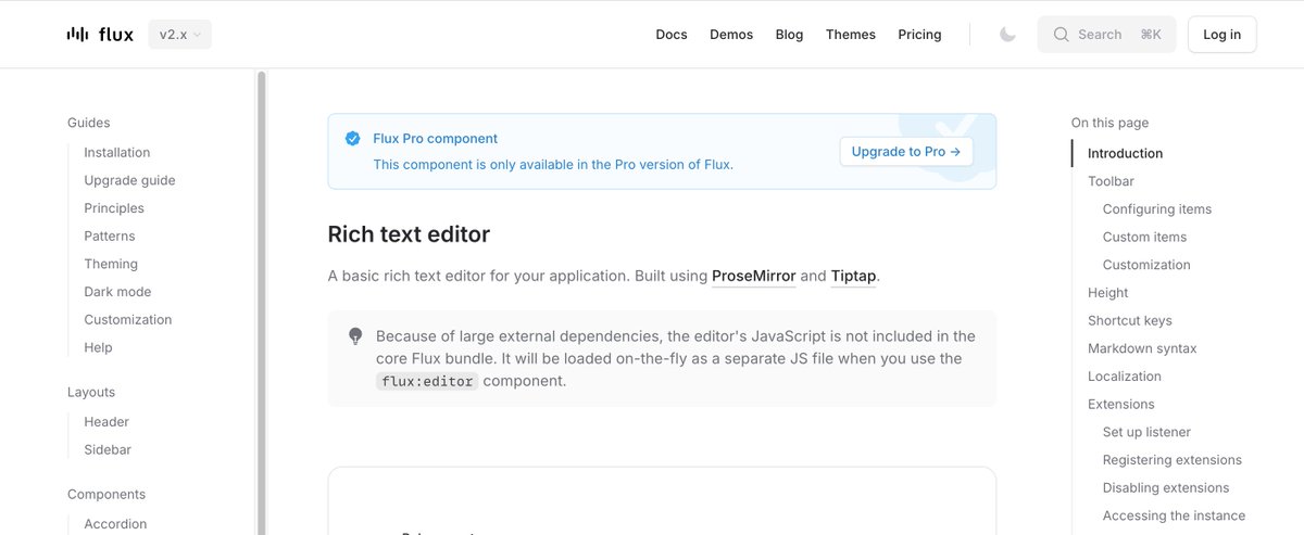Testing out Blaze in the Flux docs locally

Rendering the editor page:
Without Blaze: 56ms
With Blaze: 18ms

When this thing drops, Flux apps will get pretty big zero-effort performance improvements 🔥

Stay tuned ✌️