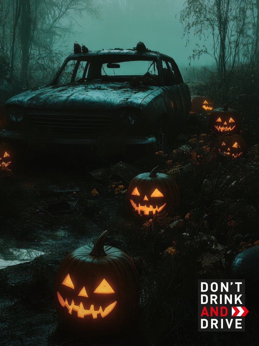 Wir gruseln uns zu Halloween lieber auf der Party als auf der Straße. Deswegen gilt bei uns: DON‘T DRINK AND DRIVE! Wie sieht‘s bei Dir aus?