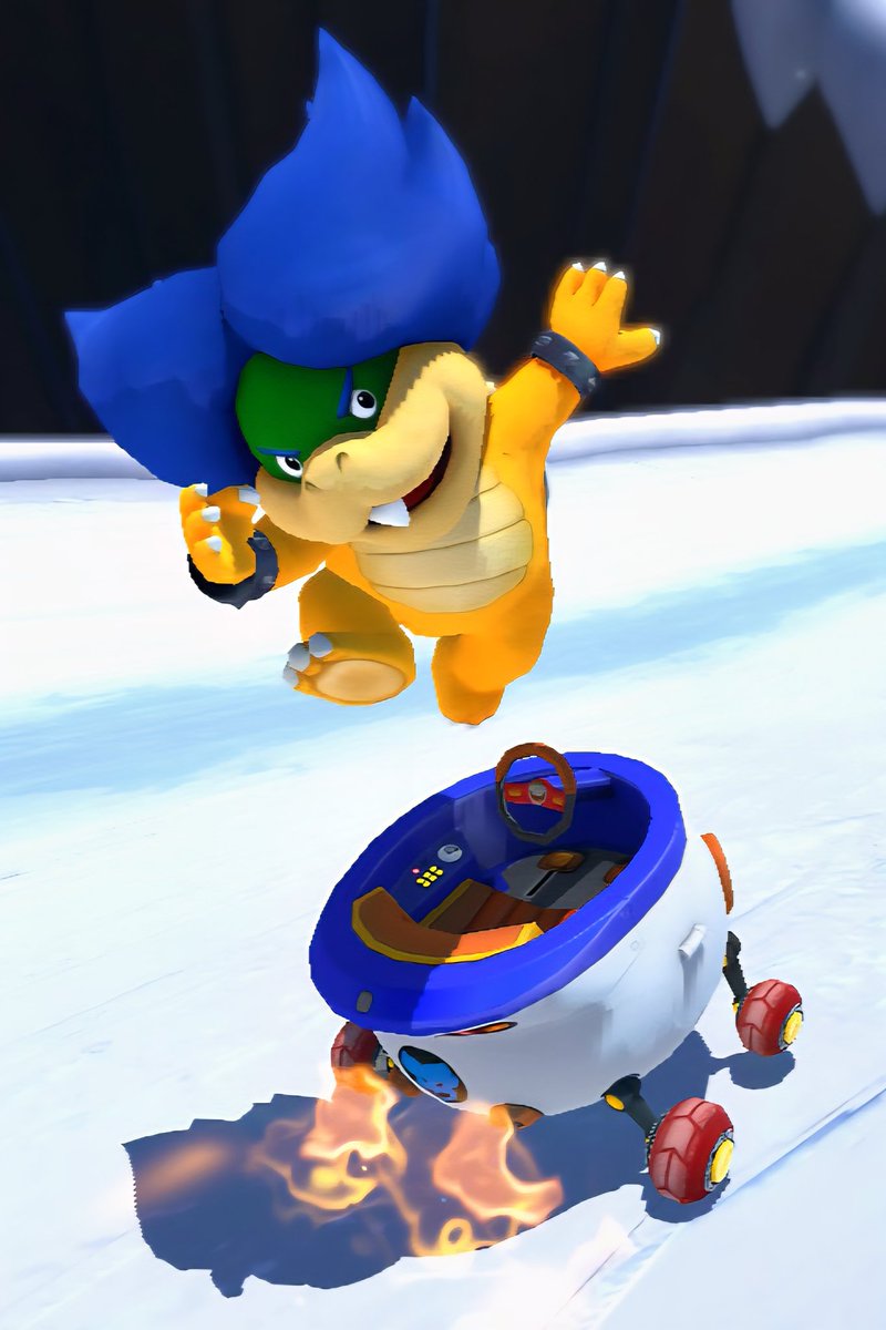 GoldRainbowMari's tweet photo. Ludwig likes to strike a pose to show how cool he is.

🔵 Happy Ludwig Von Koopa Day! 🔵

#KoopaWeek2025 https://t.co/8kertwM0nV