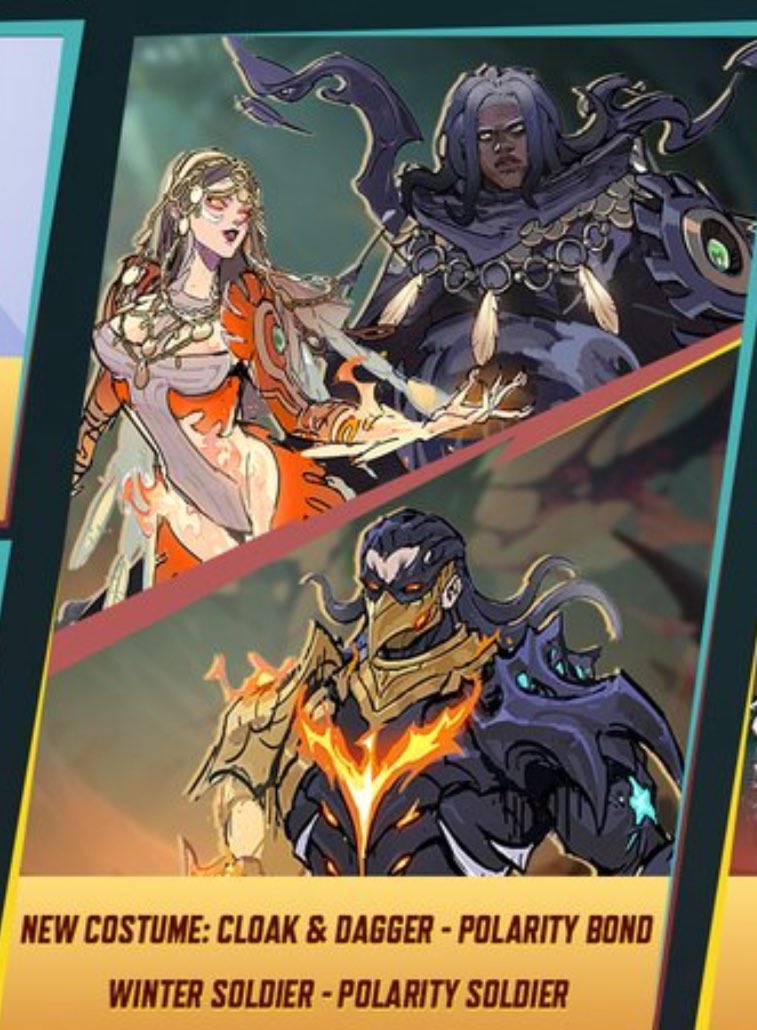New Winter Soldier and Cloak &amp; Dagger skins will be shown tomorrow!

Via <a href="/mmmmmmmmiller/">Miller Ross</a>