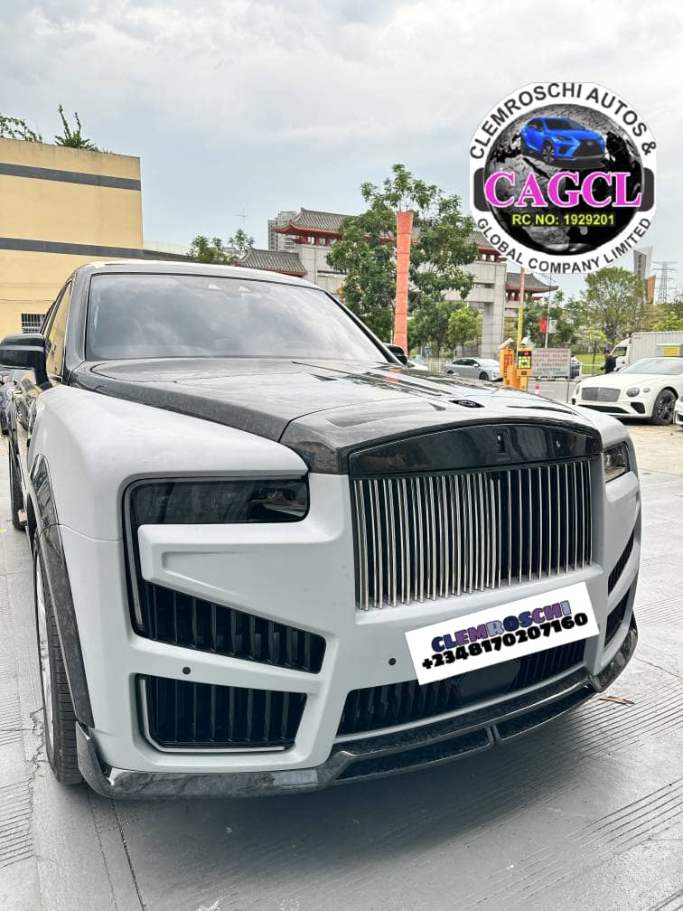 CLEMROSCHIAUTOS's tweet photo. Hi, Greetings from @clemroschi_autos  to you💕🙌.

💥ROLLS-ROYCE CULLINAN 2018 model successfully upgraded to the 2025 MANSORY TYPE latest model design. Thanks a lot boss for your steady trust on the @clemroschi_autos capability. Stay tuned for full update.
#luxury #fypシ https://t.co/XapQuuH9GJ