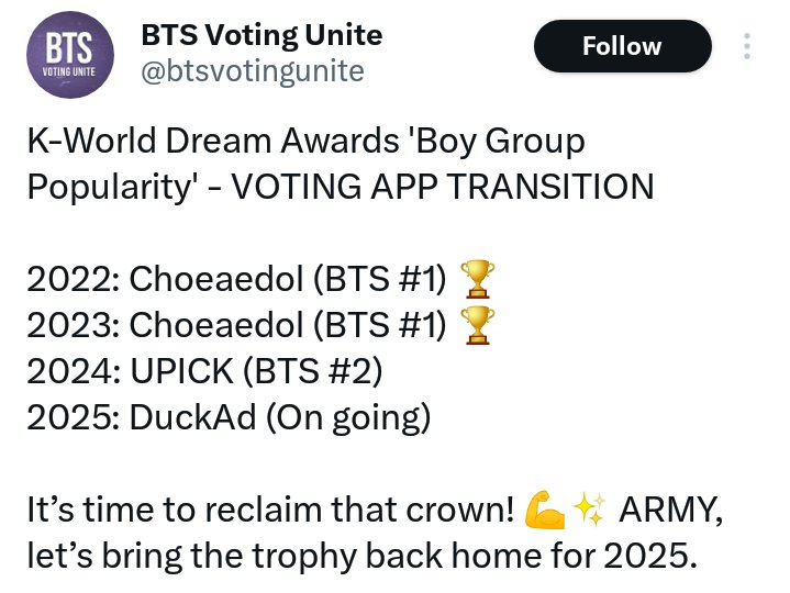 stayalivejksg's tweet photo. Chicas por qué veo decir que los duckad no eran premiaciones oficiales? Yo solo espero que esa votación vuelva a hacer en choeaedol, al menos para mí, es mucho más fácil conseguir votos y votar 😪 https://t.co/swEXVpZ96i