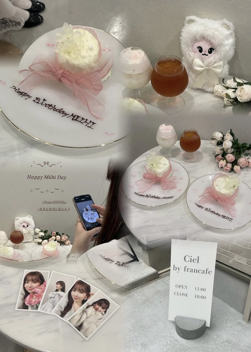 ⋆ ˚｡⋆ 𝜗𝜚 ꙳

 #未来も未光に変えたよ
 #HappyMIIHIday #MIIHI_bubble