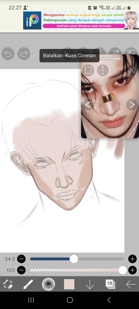 Kl coloring di digi gua cuman bingung 1 brush, yaitu brush buat bland, udh nyoba beberapa brush buat bland, blum ada yang cocok sm gua anjay, gimna ngebland nya cobaa 😭😭