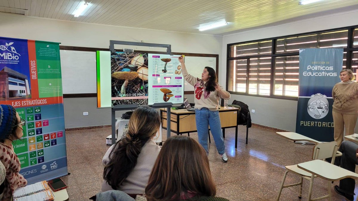 imibiomisiones's tweet photo. #TemporadaDeHongos 🍄Como parte de las acciones impulsadas por la Mesa Técnica de la Funga Misionera, desde #IMiBio junto a @AgroMnes iniciamos la semana con un nuevo taller sobre cultivo y recolección de #HongosComestibles para más de 40 asistentes en Puerto Rico. https://t.co/2dKxy8O4BR