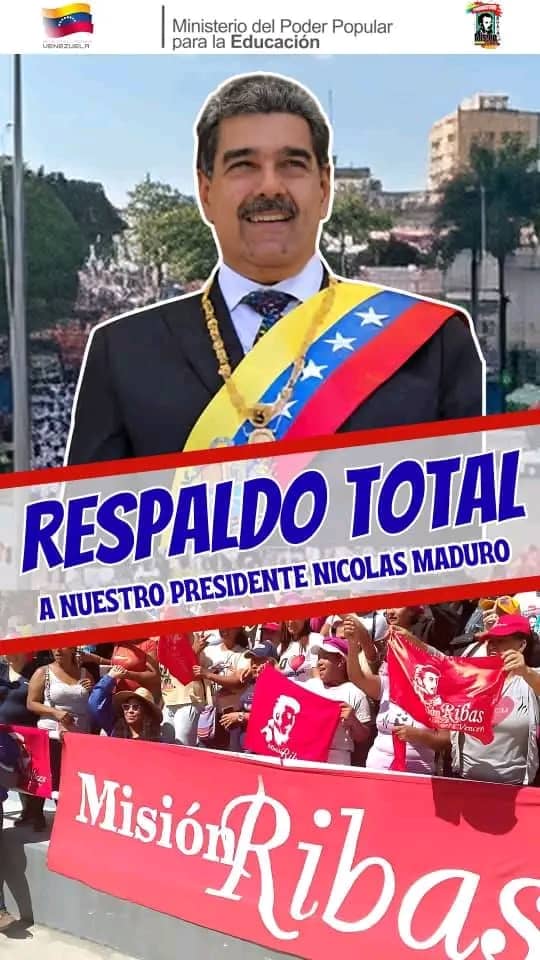 En tiempos de presión, el pueblo se levanta. ¡Con Maduro al frente, somos invencibles! #RespaldoTotalAMaduro
<a href="/dcabellor/">Diosdado Cabello R</a>
