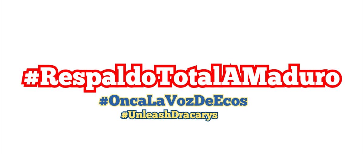 No hay imperio que doblegue la voluntad de un pueblo libre. ¡Con Maduro, seguimos firmes! #RespaldoTotalAMaduro  
<a href="/dcabellor/">Diosdado Cabello R</a>