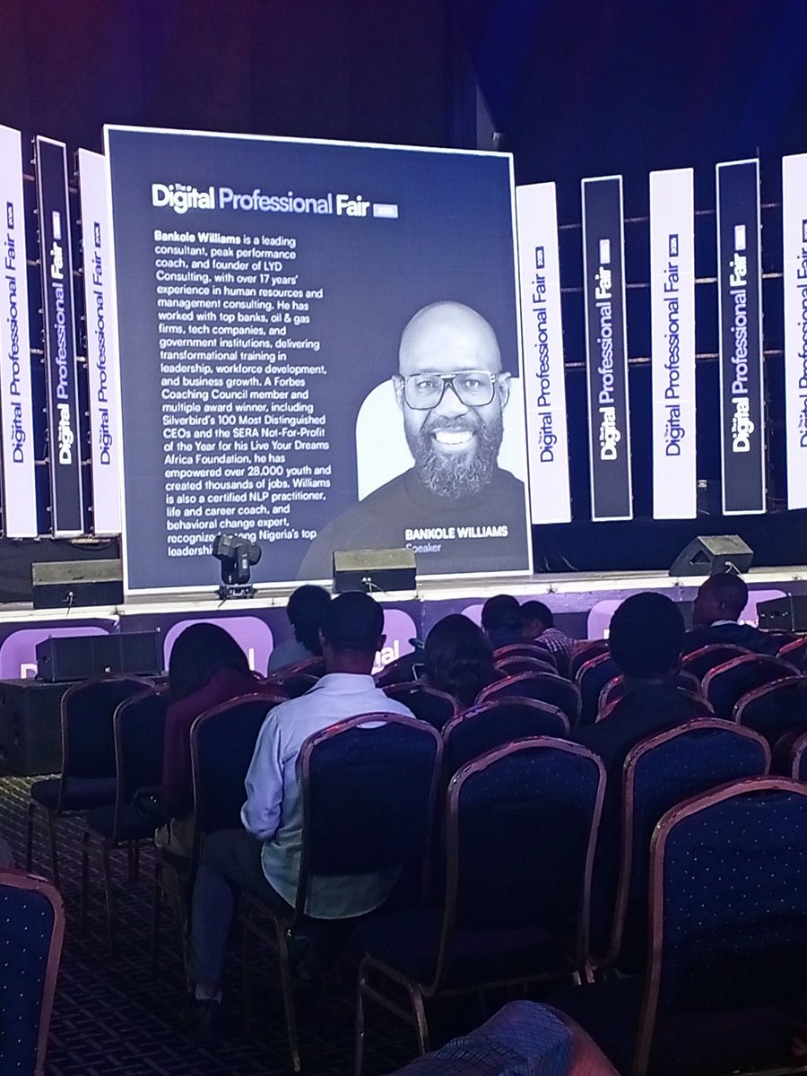 tdpf2025's tweet photo. Welcoming on stage: Bankole Williams -Speaker
#TDPF2025 https://t.co/iCsyaPKnTI