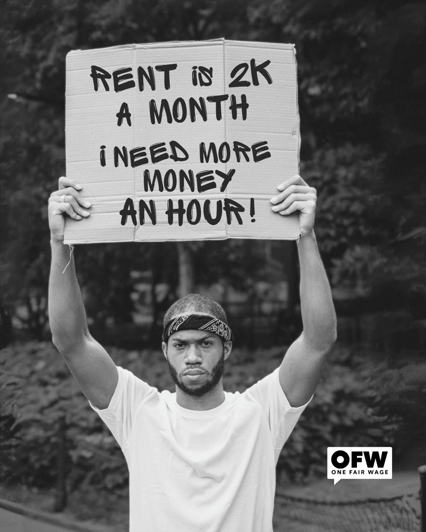 Workers are drowning. They're in an eternal state of survival mode, yet expected to be grateful for the poverty wages that lawmakers are so hesitant to improve.

What is it going to take for us to have change?

How many ways can we say it? Workers need a raise!

#OneFairWage