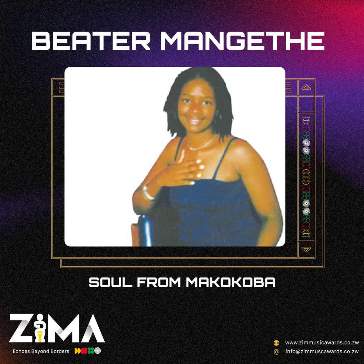 Rembering 🌟BEATER MANGETHE — Soul from Makokoba
🎤 Her voice told the story of Bulawayo.
🌟 Singer, actress, and cultural icon.
🎶 “Makokoba” remains a timeless classic.
🌹 Though her time was short, her voice lives on.

#BeaterMangethe #MakokobaPride #ZimJazz #GoneTooSoon