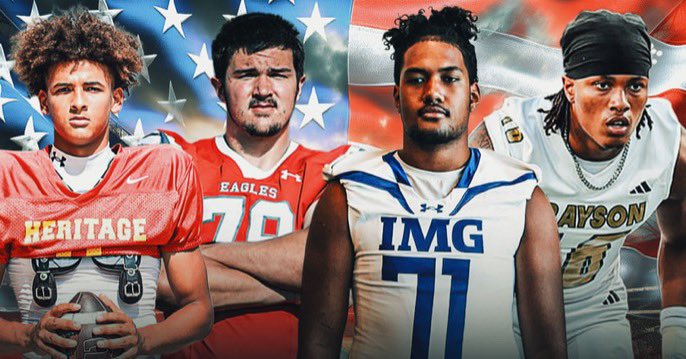 Rivals 2025 Preseason High School Football All-Americans 🏈🇺🇸

READ: on3.com/high-school/ne…