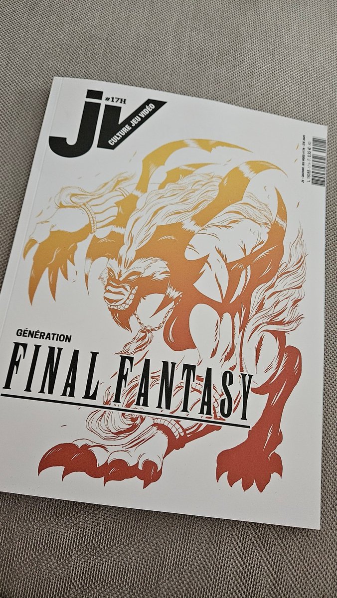 Ce week-end je me suis procuré le Hors-série de <a href="/JVlemag/">JV le mag</a> ! C'était le dernier en kiosque 😌 je l'ai eu de justesse. 
Une lecture qui promet d'être intéressante même si
 #FinalFantasy est une saga que je connais déjà très bien.