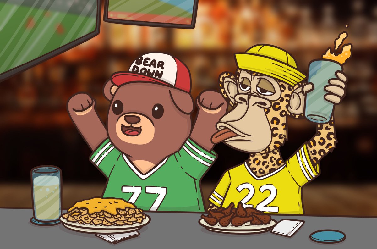 BEARISH (@bearish_af) on Twitter photo BEARISH ๐ค <a href="/SBSFantasy/">Spoiled Banana Society ๐๐</a>
We've partnered with Spoiled Banana Society to secure FREE DRAFTS for all <a href="/bearish_af/">BEARISH</a> Holders who like Fantasy Football and want to win prizes!
27 ETH Guaranteed Prize Pool
8 ETH Guaranteed 1st Place
Check Bearish Discord Announcement for details BEARISH ๐ค <a href="/SBSFantasy/">Spoiled Banana Society ๐๐</a>
We've partnered with Spoiled Banana Society to secure FREE DRAFTS for all <a href="/bearish_af/">BEARISH</a> Holders who like Fantasy Football and want to win prizes!
27 ETH Guaranteed Prize Pool
8 ETH Guaranteed 1st Place
Check Bearish Discord Announcement for details