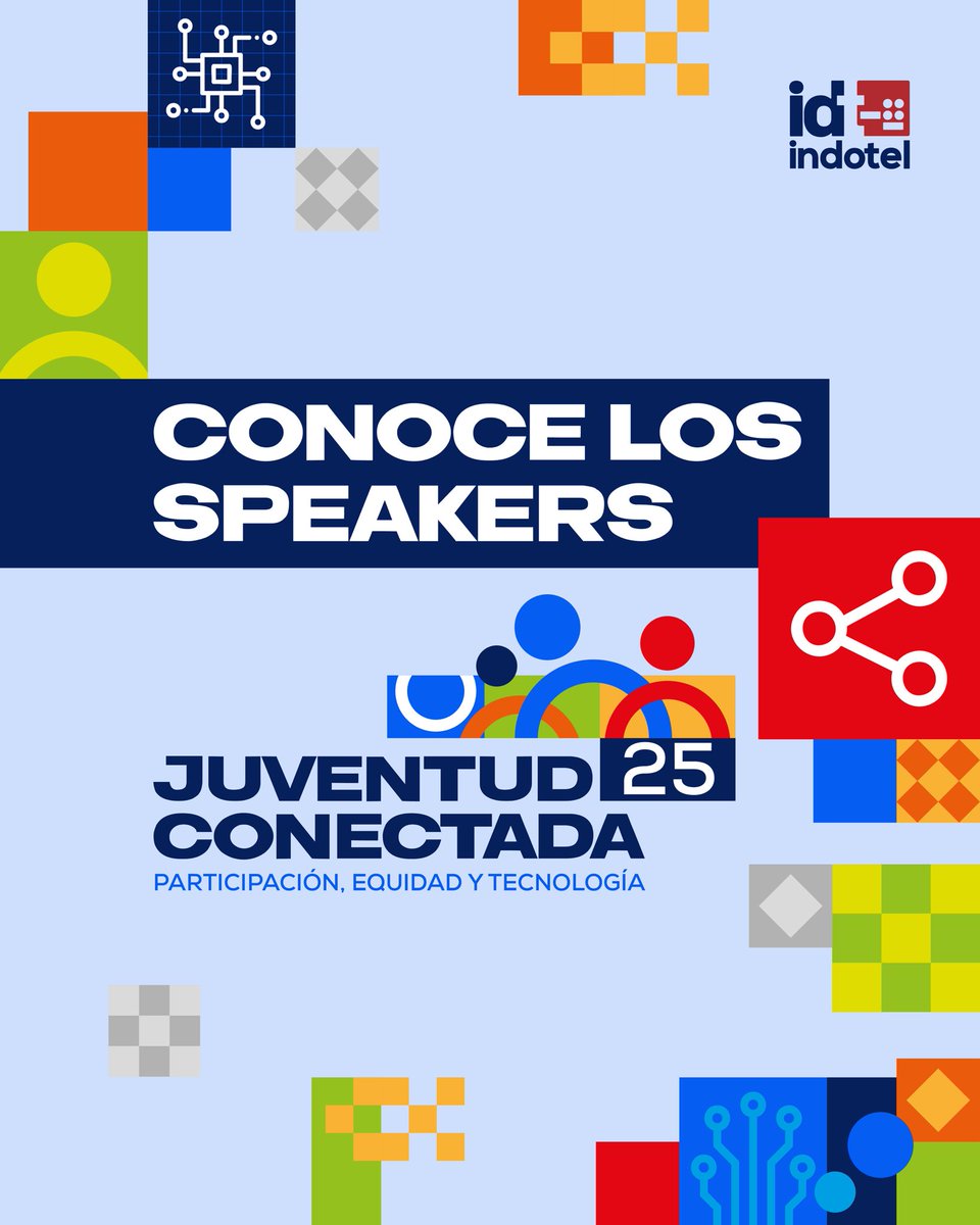 IndotelRD's tweet image. Conoce a nuestros speakers #TEDTalks de #JuventudConectada 💬 

Te hablarán de lo que nadie más te dice sobre desinformación 🧠, ciberseguridad 🔐 y las habilidades del futuro 💼. 

¡Prepárate para escuchar lo que cambiará tu perspectiva! 🔥👀 

#JuventudConectada #INDOTELRD
