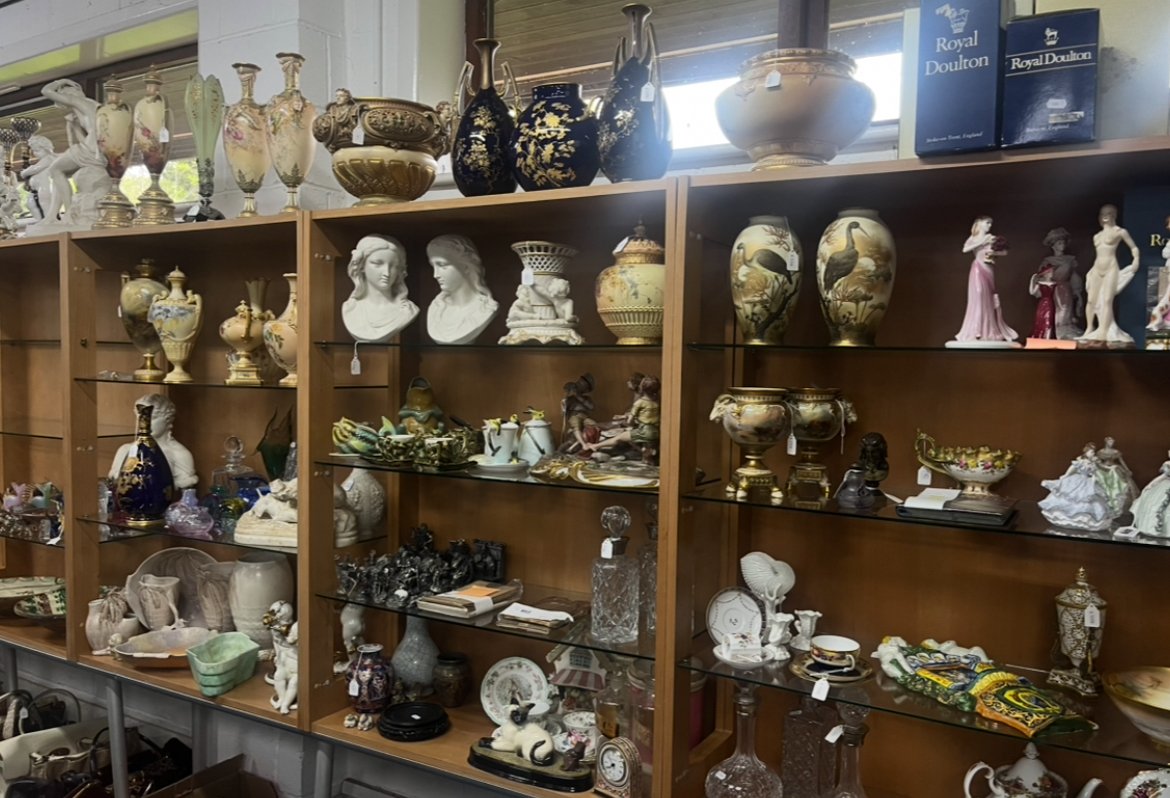 Auctionwint's tweet photo. 🏺 We had a wonderful day at Monday’s weekly auction! One of the standout moments was a huge collection of ceramics featuring beautiful pieces from Royal Worcester, Royal Crown Derby, Torn Vienna, Copeland Spode, and more.

Across numerous lots, this impressive collection achieved a fantastic total hammer price of £15,719!

📅 Don’t forget – we offer weekly free valuations every Thursday from 10am to 4pm at the Lichfield Auction Centre, Fradley Park. Bring along your antiques, collectibles, jewellery, art, and more — our specialists will be happy to help you discover their value.

📞 Call us to book your appointment: 01543 251081