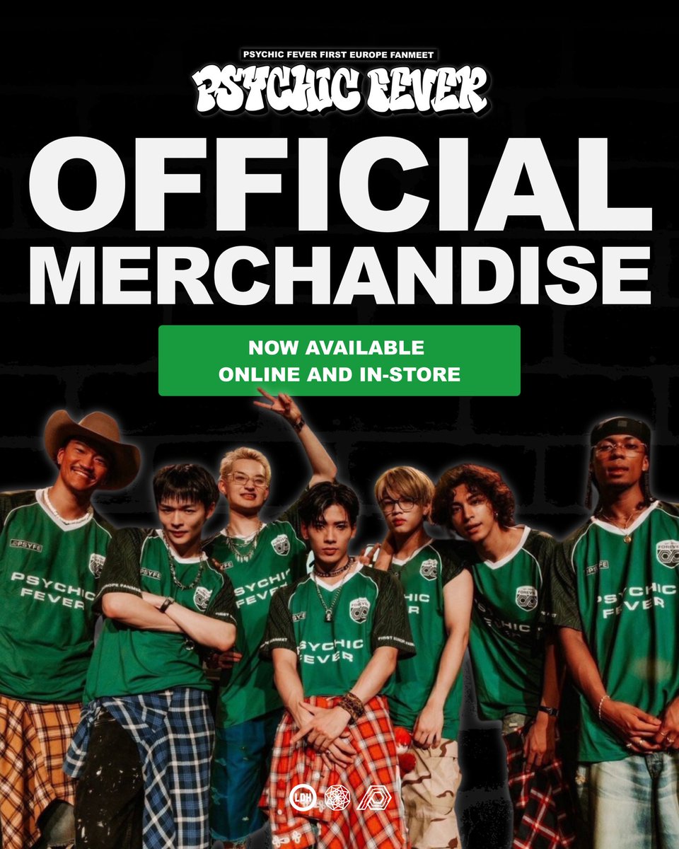 sokollab_uk's tweet photo. 📢 PSYCHIC FEVER EUROPE FANMEET MERCHANDISE 

Attention ForEVER! 💚

@psyfe_official Europe Fanmeet Merchandise is now available for purchase at our London Store and UK/EU online stores! We also now offer international shipping from our UK website to Japan ✈️🇯🇵

And there's more 🔥 For a limited time only, we've prepared these special events for you 👀💚

🎁 EXCLUSIVE UNIT PHOTOCARD 🎁

For every £20/€25 spent on merch, you’ll receive 1 of 6 unit photocards (while stocks last)

✍️SIGNED MERCH RAFFLE ✍️

Purchase PSYCHIC FEVER merch online or in-store for your chance to win merch SIGNED by PSYCHIC FEVER! We’ll be picking 7 winners so don’t miss out! (*T&Cs apply)

Head to our website or physical store to grab your merch now! ✨

🇪🇺 EU customers: https://t.co/MdH3lWJVMb
🇬🇧 UK & Japan customers: https://t.co/Qt9CPAVItL

📍 SOKOLLAB London, 14 Rathbone Place, W1T 1HT

#SOKOLLAB #PSYCHICFEVER #PSYFE #PSYFEinLondon #PSYFEinBerlin #PSYFEinEurope #ForEVER #PSYFE_FIRST_EUROPE_FANMEET