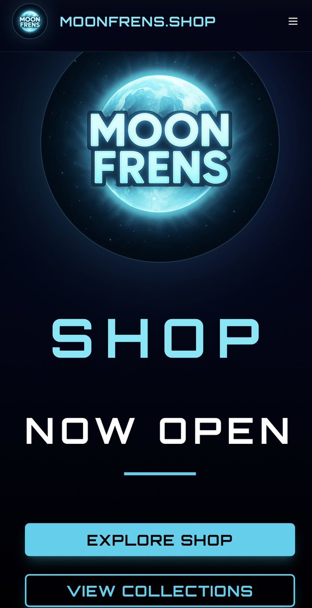Lhzzr's tweet photo. THE COUNTDOWN HAS BEGUN 🔥 

The shop is about to launch, what other coin has been launched with a full merchandise store up and operational before launch? 

Not just a coin a true global branding along with a percent of every sale being used for buy backs and burns. 

@Moon_Frens_