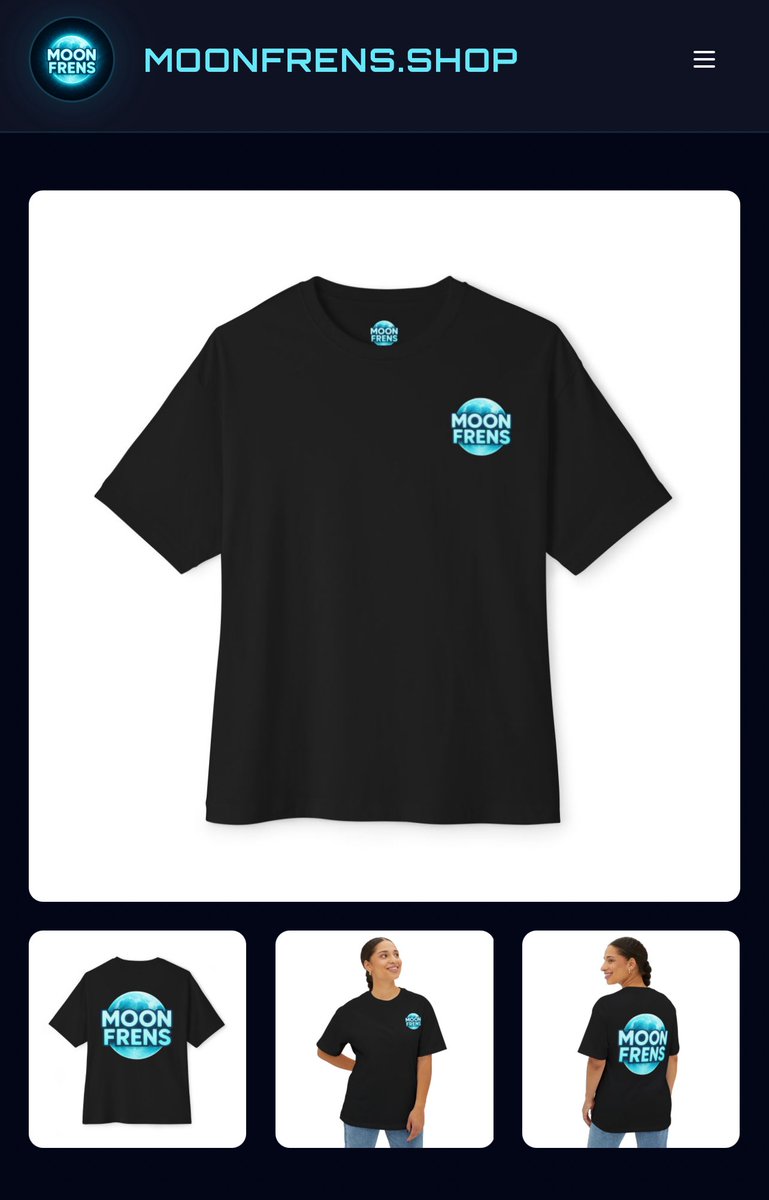 Lhzzr's tweet photo. THE COUNTDOWN HAS BEGUN 🔥 

The shop is about to launch, what other coin has been launched with a full merchandise store up and operational before launch? 

Not just a coin a true global branding along with a percent of every sale being used for buy backs and burns. 

@Moon_Frens_