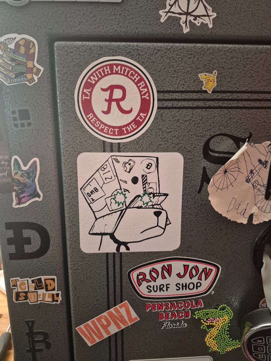 <a href="/DoginalMaxiBiz/">Doginal Maxi Biz (DMB)</a> About a year ago, I found an old cricut machine my mom had, and had the idea to bring some of my DMBs into the real world by making some vinyl decals. The first two were #655 and #614. 655 was a little large, but I kept it anyway.