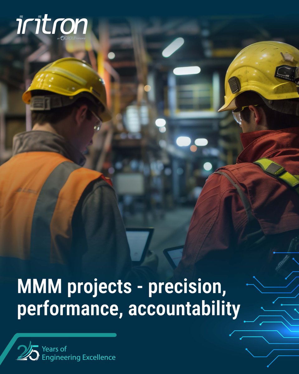 IritronPty's tweet image. In Minerals, Mining and Metals, execution expertise is everything.

Our project managers bring precision, performance, and accountability across every project phase - from feasibility to handover.

For queries, contact our team: info@iritron.co.za

#MMM
#ProjectExecution…
