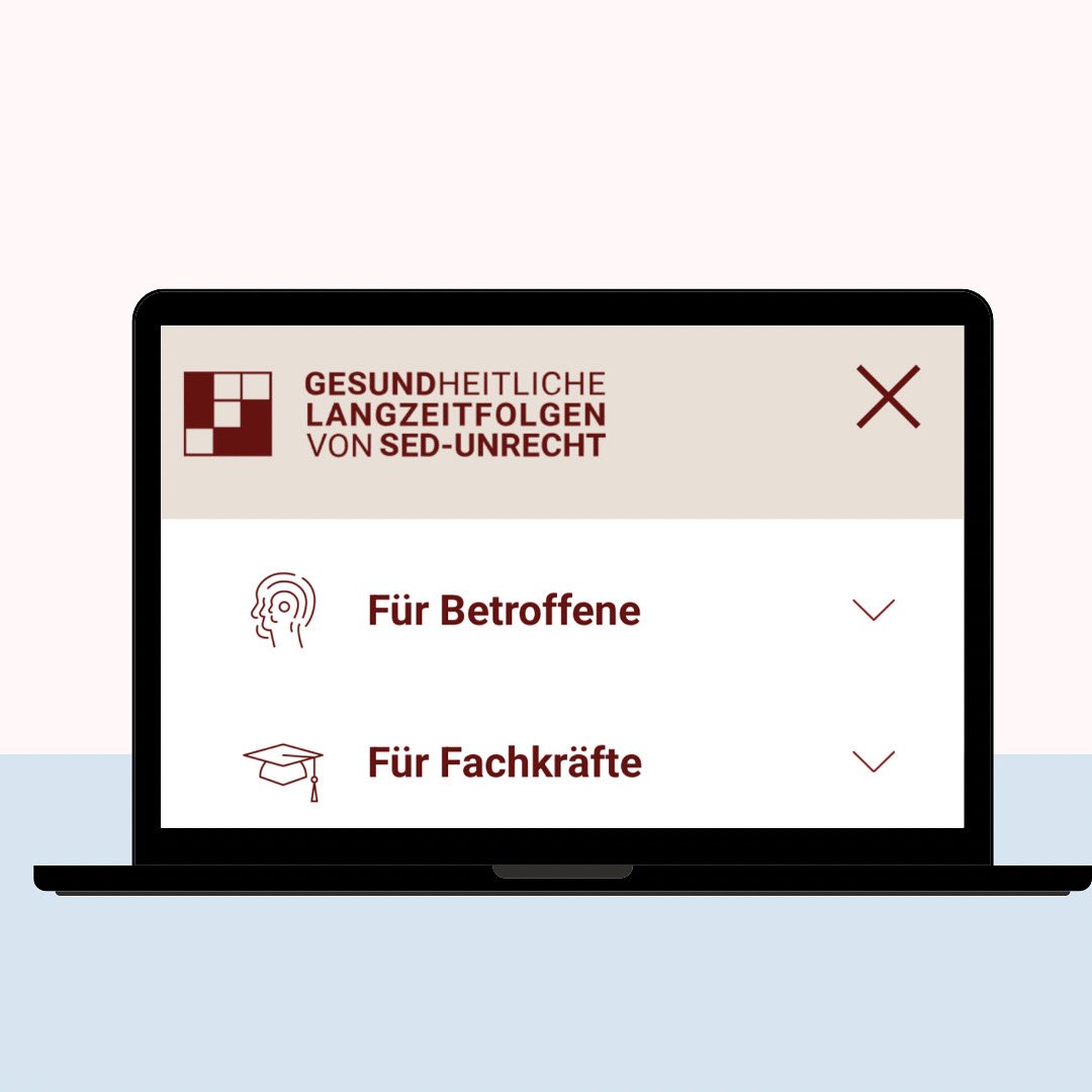 Das Verbundprojekt „Gesundheitliche Langzeitfolgen von SED-Unrecht" hat eine neue Internetseite veröffentlicht. Hinter dem Projekt stehen die Universitätskliniken Jena, Leipzig, Magdeburg und Rostock.
sed-gesundheitsfolgen.de
