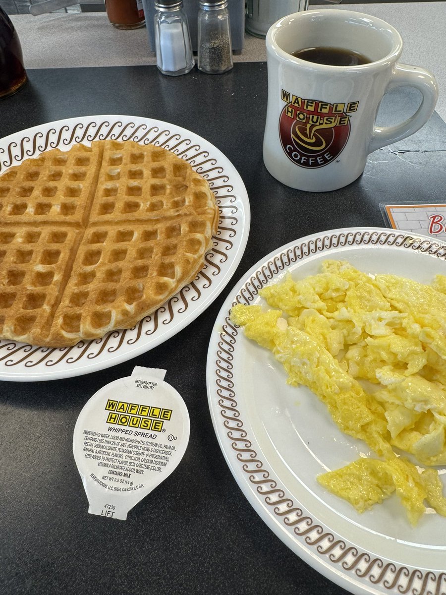 This is what a breakfast looks like people of New Jersey and California