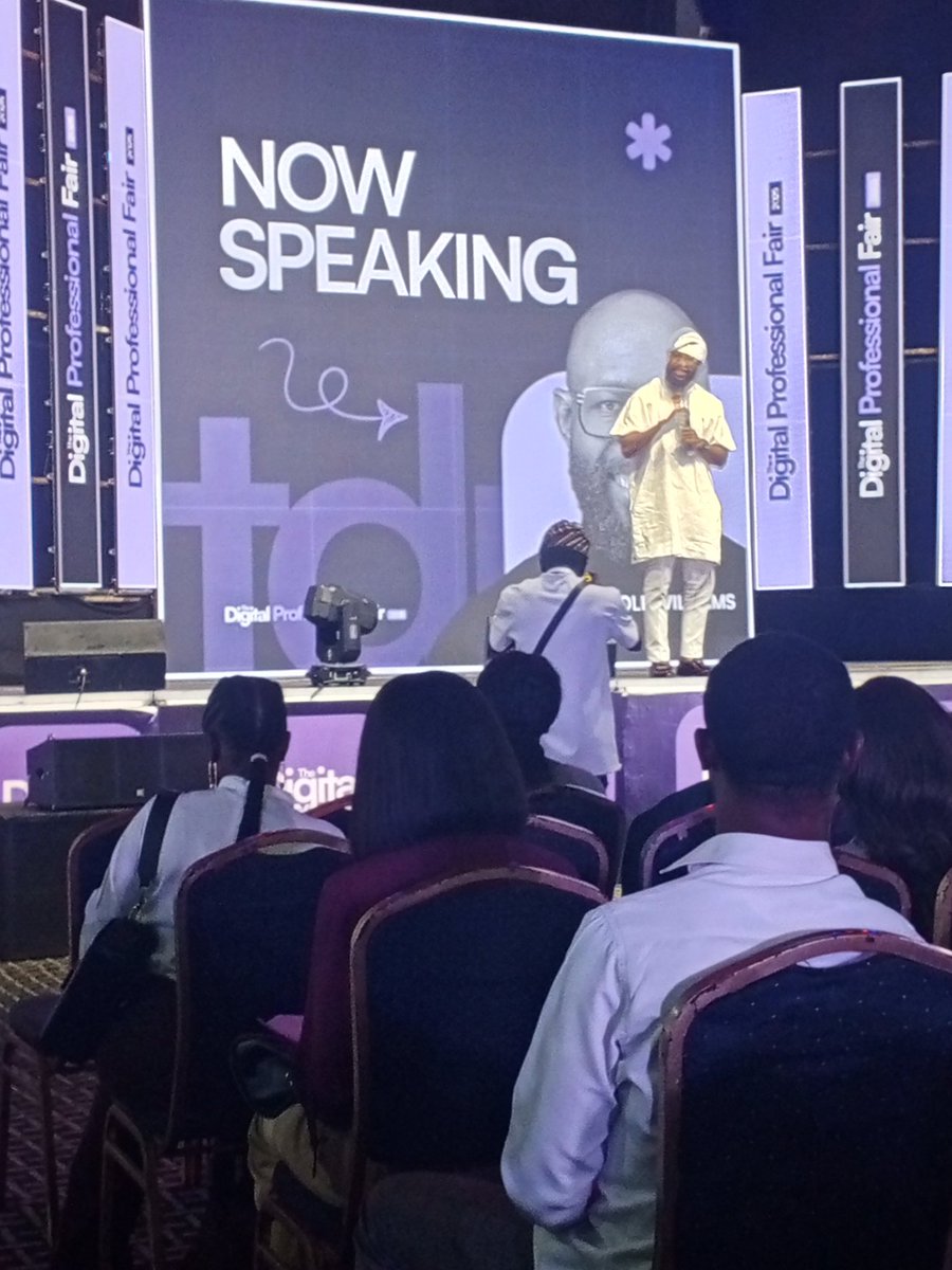 tdpf2025's tweet photo. "It's not what you don't have that limits you,
it's what you have and you don't know how to use them ".
-Bankole Williams
#TDPF2025 https://t.co/uOzKEkdbre