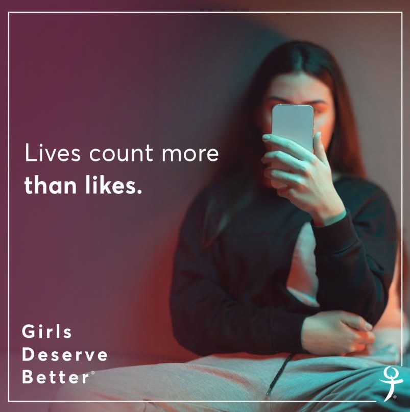 Social media can suck teens into a world of feeling unworthy or being subjected to bullying or exploitation. Your child's life and well-being are more important than living up to any made up standards.
#wellbeingtips
#cyberbullyingawareness

Encourage the teens in your life to