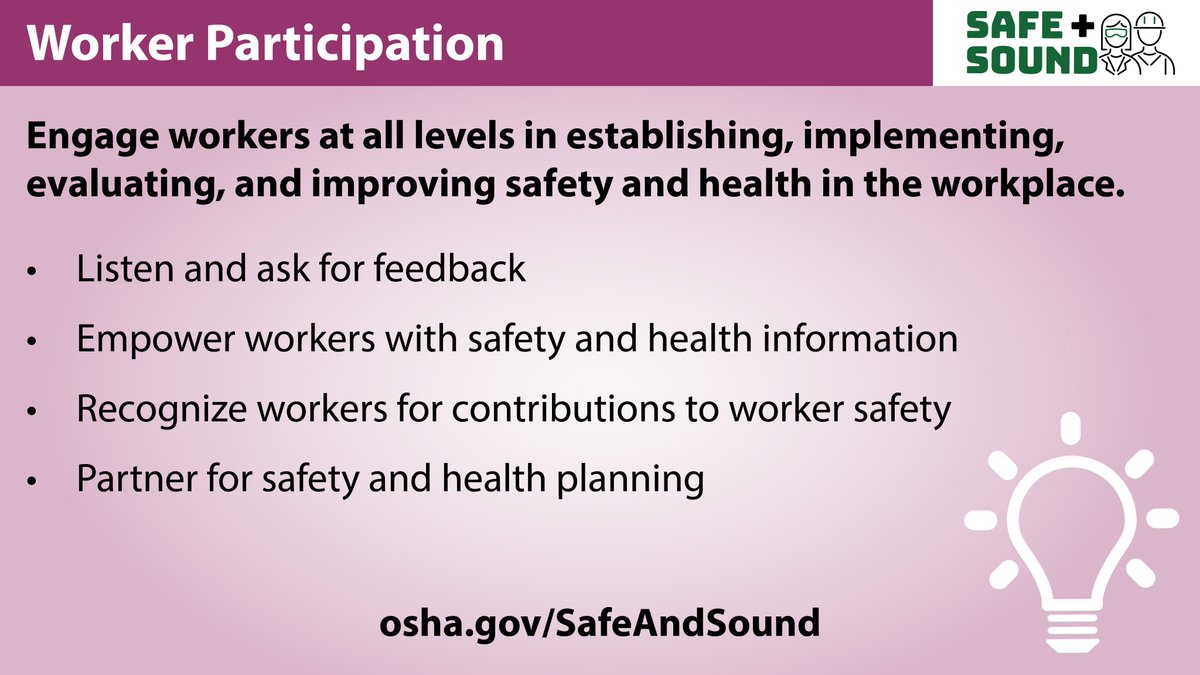 🛠 Safety works best when everyone is involved.

Worker participation is the key to creating a safer, healthier workplace. 

Visit our website to learn how SafeState can help!

alabamasafestate.ua.edu

#SafeAndSound #WorkerSafety #WorkplaceSafety #UASafeState
