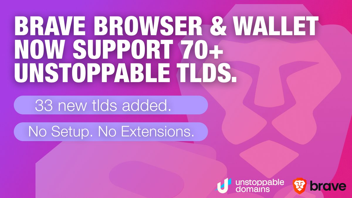 Unstoppable Domains tweet media