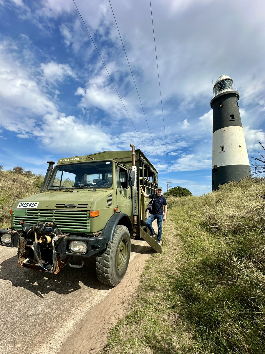 Cycled to Spurn on Saturday, back today but bigger wheels were involved! A trip over the sand in the Unimog to Spurn Point. Brilliant day!