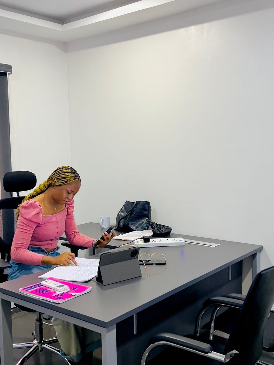 PyaleWorkhub's tweet photo. When productivity mode is activated, magic happens. Ideas flow, tasks get done, and progress is made 😌.

Let's do this!🚀
Happy new week.
#PyaleWorkhub #Coworkingoffices #servicedoffices #workspaces #PortHarcourt #NewWeekEnergy #flexibleofficespaces https://t.co/KaZ45CuNtb