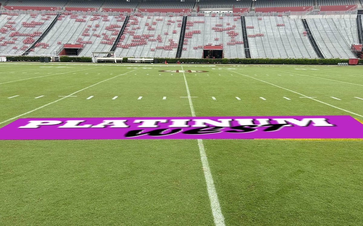 squid_sucker's tweet photo. #BREAKING: Leaked image of new on field ad after The University of South Carolina and Platinum West reach NIL deal.

The Gamecocks look to start the season 1-0 vs Virginia Tech on August 31st https://t.co/R7KQExhVs0