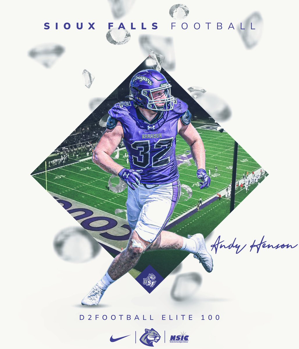 USF Football (@usfcougarsfb) on Twitter photo That's our guy 😤
Andy Henson named to the <a href="/D2Football/">D2Football</a> Elite 100 Watchlist!
#CooFalls | #WinnersWin That's our guy 😤
Andy Henson named to the <a href="/D2Football/">D2Football</a> Elite 100 Watchlist!
#CooFalls | #WinnersWin