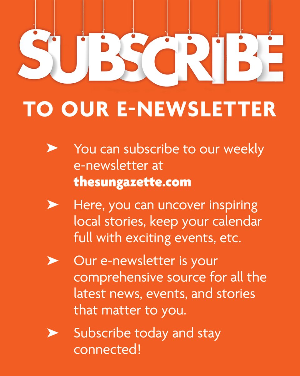 Stay in the know with the stories that matter most to our community—delivered straight to your inbox. Sign up for our free e-newsletter today.

Subscribe here 📌lp.constantcontactpages.com/sl/8GkLAiq/Sun…

#thesungazette #tularecountynews #tularecounty #localnews