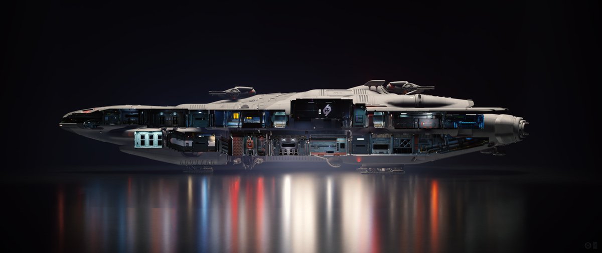 joshderr's tweet image. MISC Starlancer TAC - Cross section and profile  

8k downloads here: ko-fi.com/i/IR6R81JJAC7
#StarCitizen
#shipshowdown  
#blender3d 
#starfab 
#crosssection
