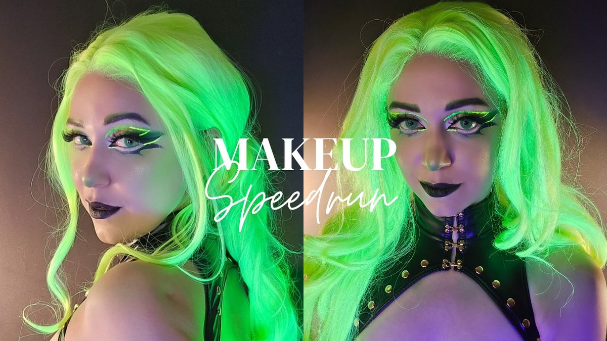 Rosei_Quartz's tweet photo. 🥀 Short Makeup Speedrun for Patreon members just uploaded 💚 So happy to have some UV lighting again ✨️ https://t.co/sy8LvnDgxu