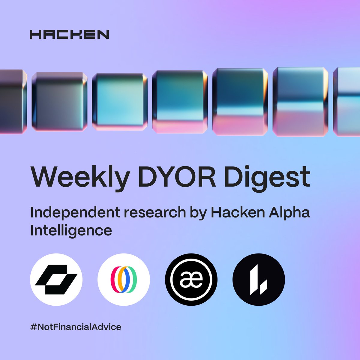 hackenclub's tweet image. Hacken Alpha Intelligence Weekly Digest #33
From scalable L1s and AI networks to high-speed DeFi, this week’s picks show Web3’s backbone in action. Our community dug into real-world use, governance, and security.
See what stood out 👇
