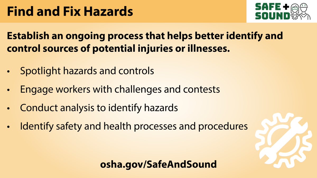 ⚠ Finding hazards is the first step — fixing them is what keeps workers safe.

Visit our website to learn how SafeState can help you stay out of harm's way!

#SafeAndSound #WorkplaceSafety #UASafeState #FindAndFix