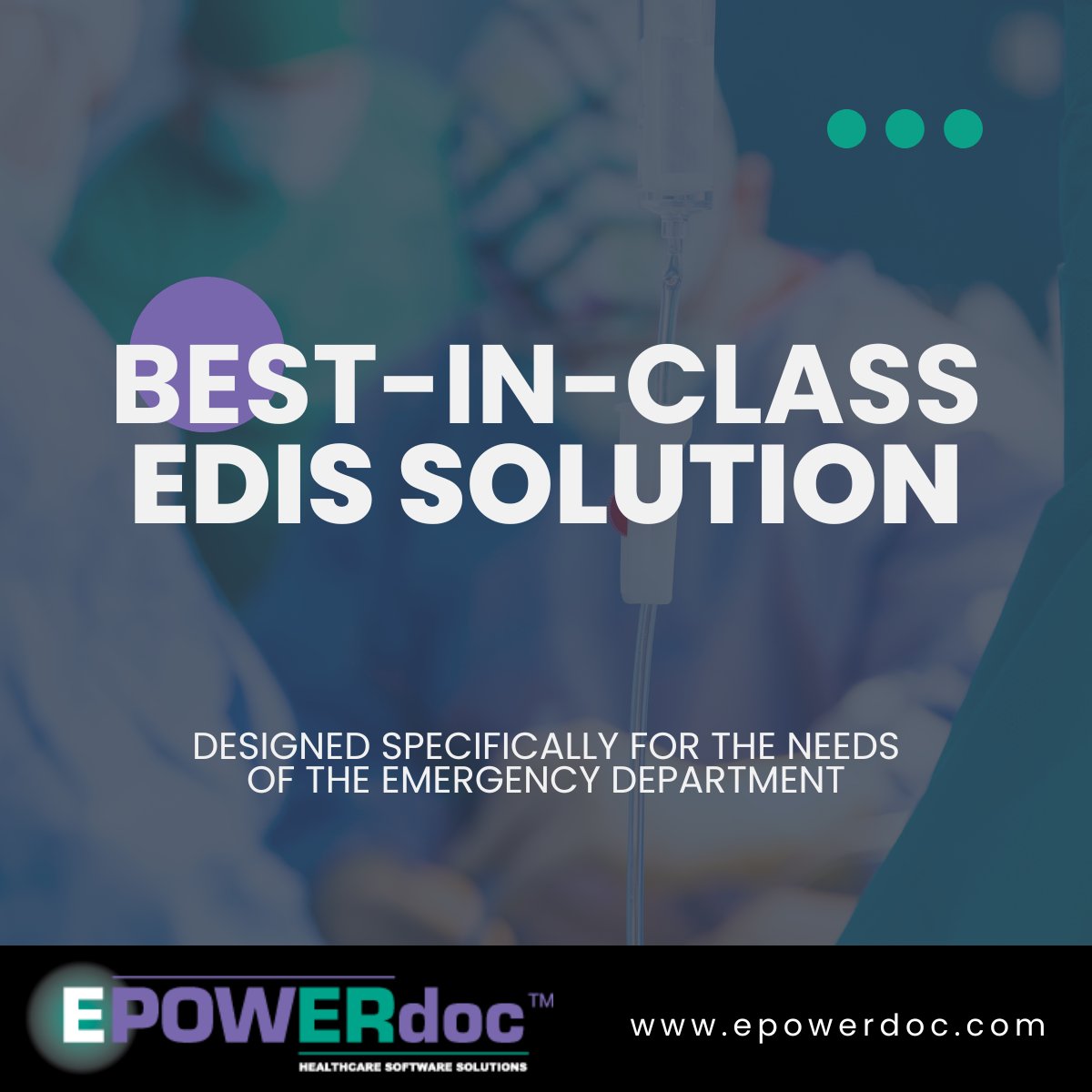 EPOWERdoc's tweet photo. EPOWERdoc isn’t just an #EDIS — it’s designed to seamlessly integrate with your hospital’s existing Health Information System (HIS). This means real-time access to critical patient data, smooth communication, and improved efficiency. More: https://t.co/sixytqRouz. https://t.co/nioy63L8WF